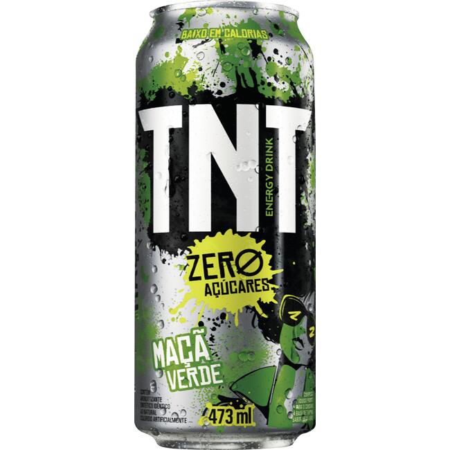 Energético Zero Açúcar TNT Maçã Verde 473ml