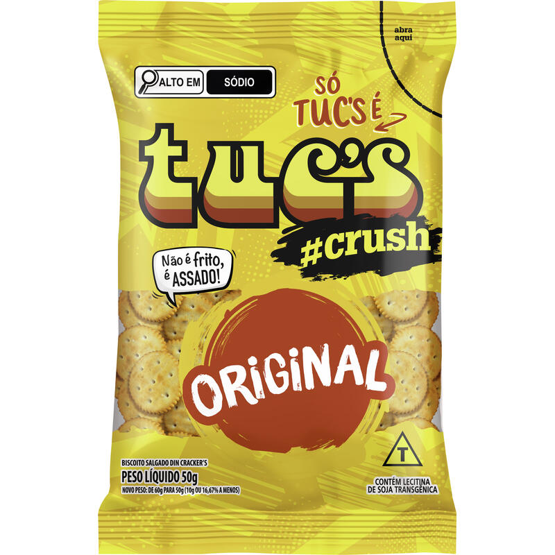Biscoito Crush Tuc's Original 50g