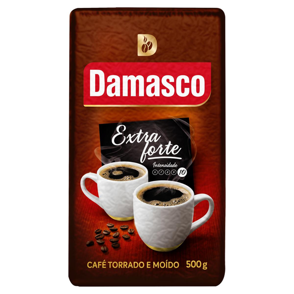 Café Damasco 500g - Extraforte - Abre e Fecha