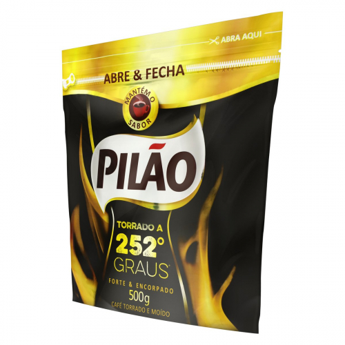 Café Torrado e Moído Pilão 252 Graus Pouch 500g