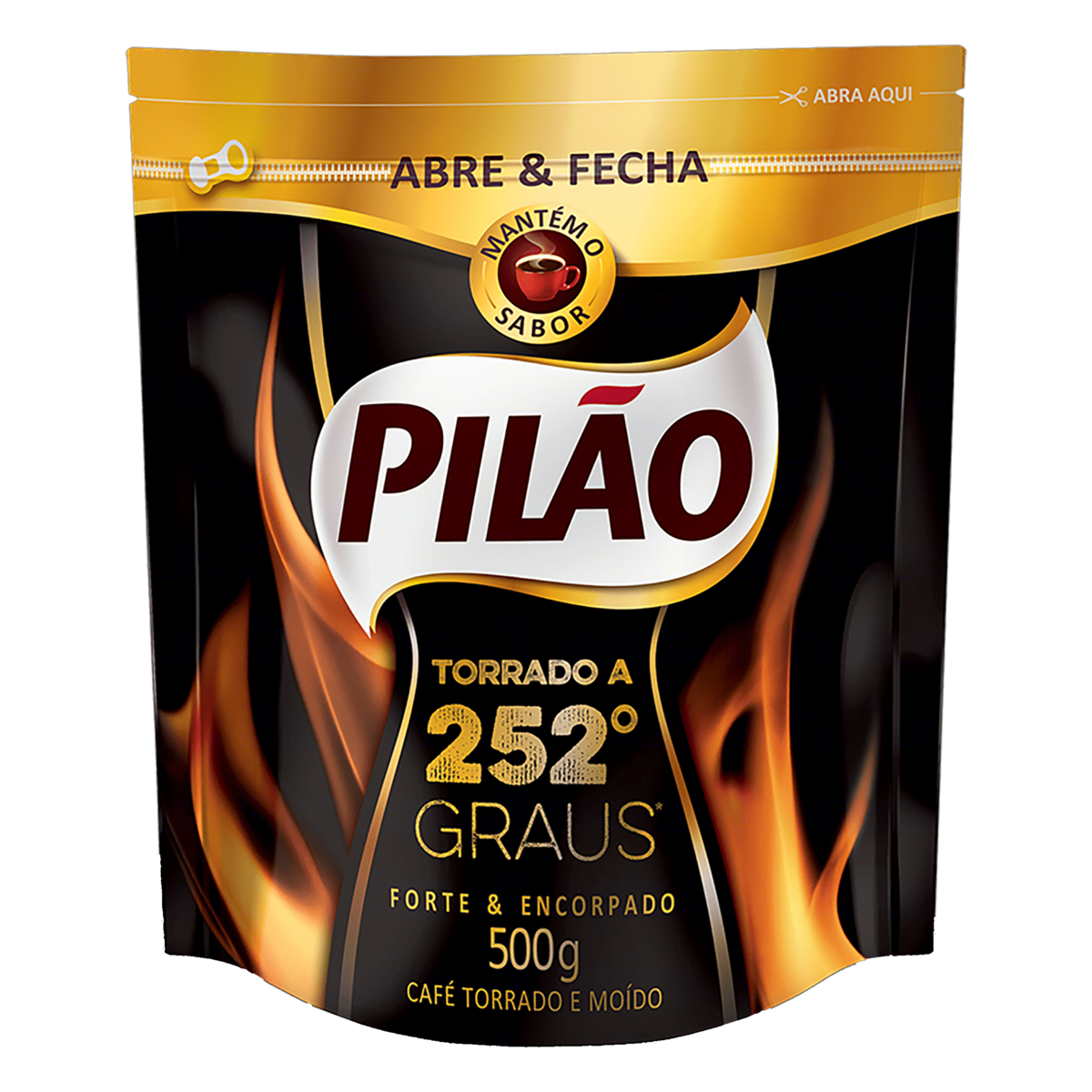 Café Torrado e Moído Pilão 252 Graus Pouch 500g