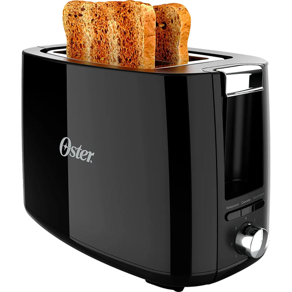 Torradeira Oster OTOR650 Simple Life - Bandeja Coletora de Migalhas - Potencia de 750W - 3 Funções - 7 Níveis de Tostagem