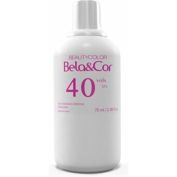 Água Oxigenada Bela&Cor 70ml - 40 Volumes