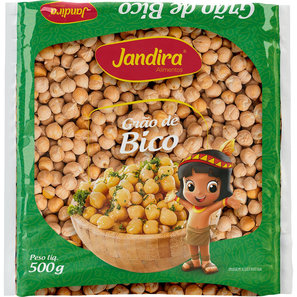 Grão-de-bico Jandira 500g