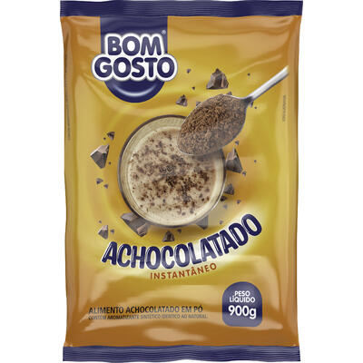 Achocolatado em Pó Bom Gosto 900g