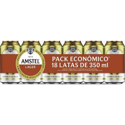 Cerveja Amstel 18x350ml