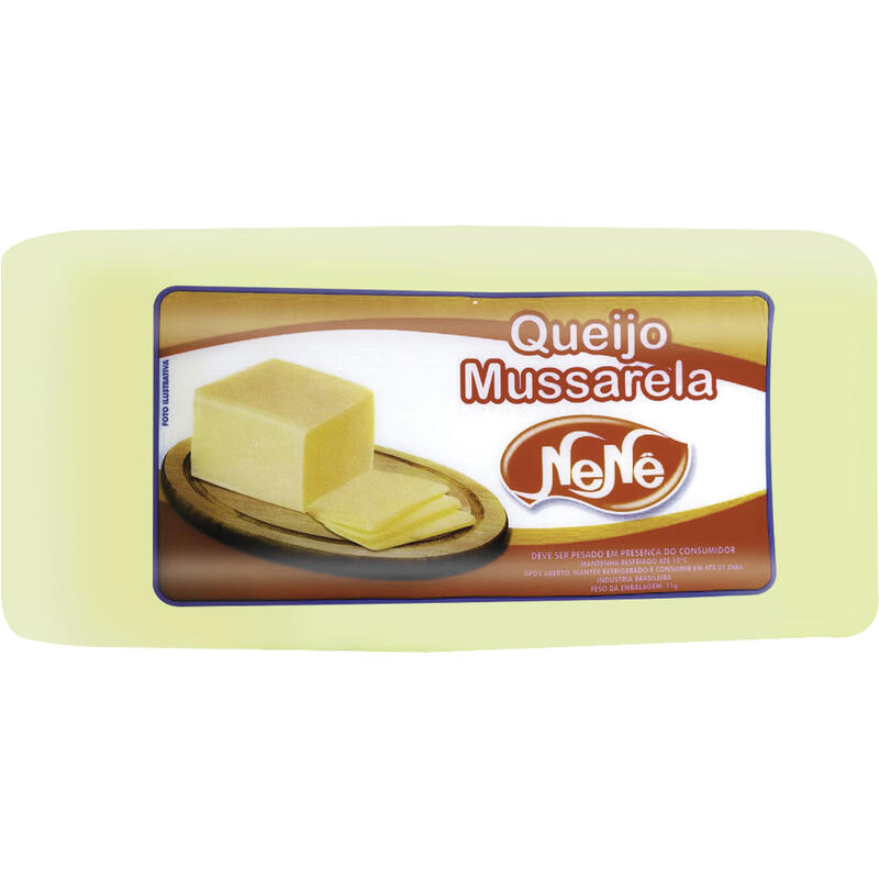 Queijo Mussarela Nenê Preço por quilo na peça