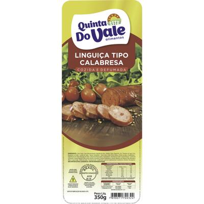 Linguiça Calabresa Quinta do Vale Defumada 350g