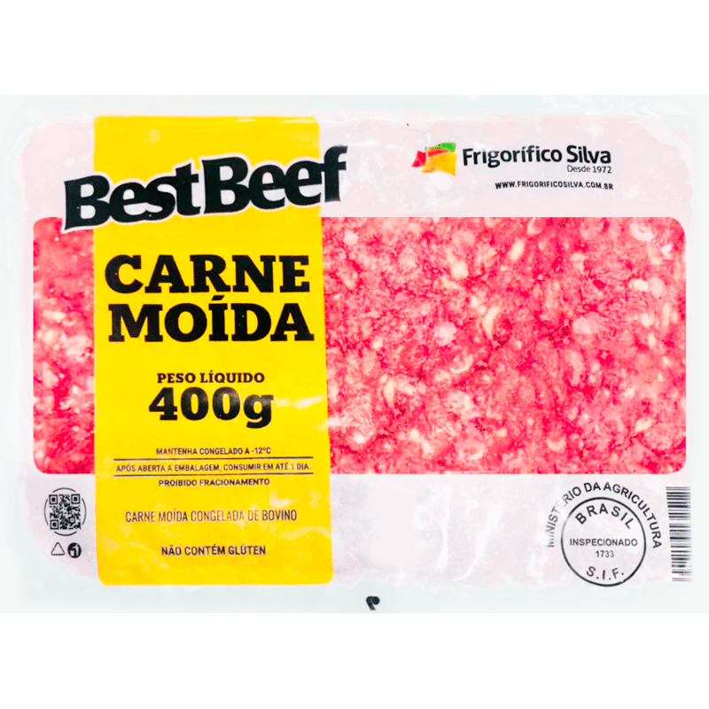 Carne Bovina Moída Best Beef Congelada 400g