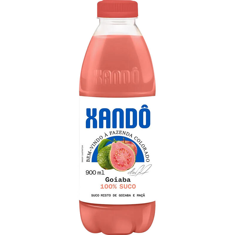 Suco Goiaba Xandô Garrafa 900ml