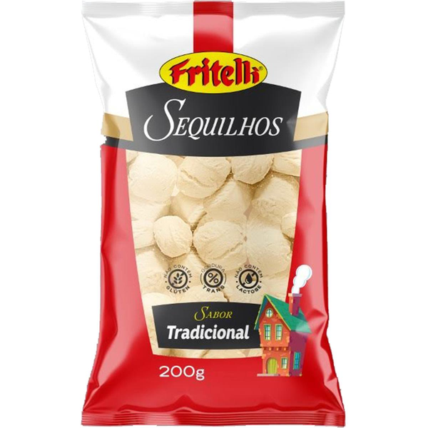 Biscoito Fritelli 200g - Sem Glúten - Tradicional