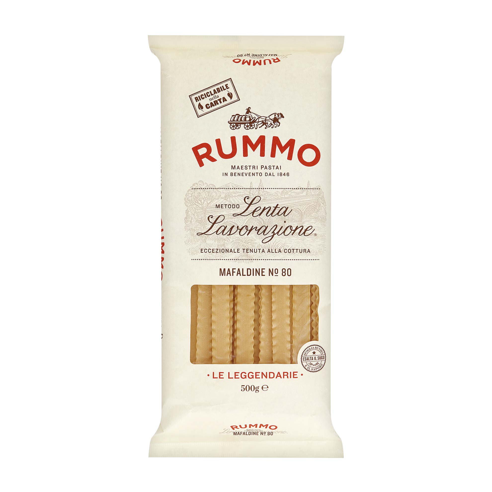 Massa Mafaldine nº80 Rummo 500g