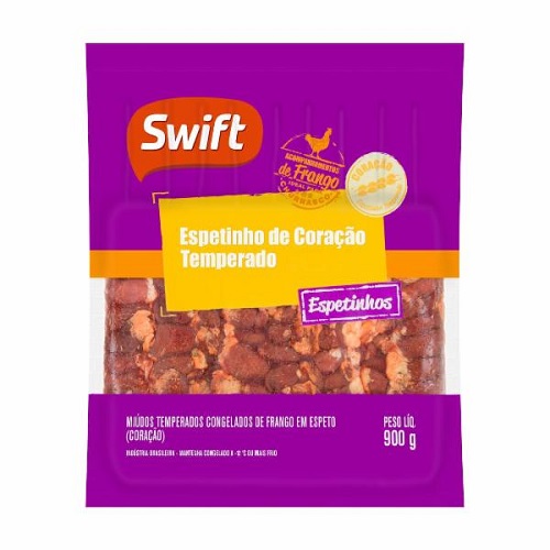 Espetinho De Coração SWIFT 900g