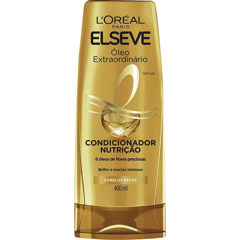 Condicionador de Cabelo ELSEVE Óleo Extraordinário Nutrição 400ml