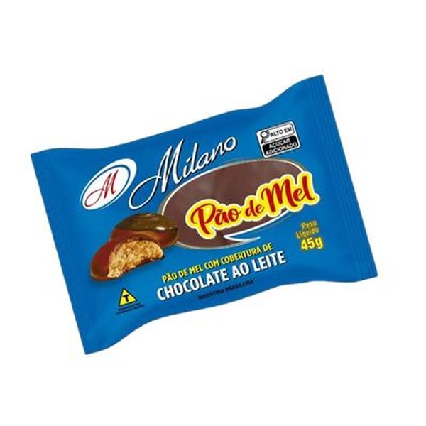Pão de Mel Milano 150g - Chocolate ao Leite