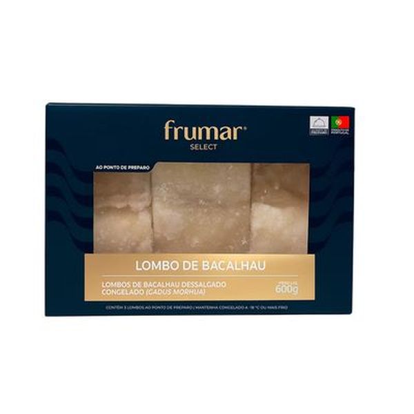 Lombo de Bacalhau Frumar 400g - Desossado