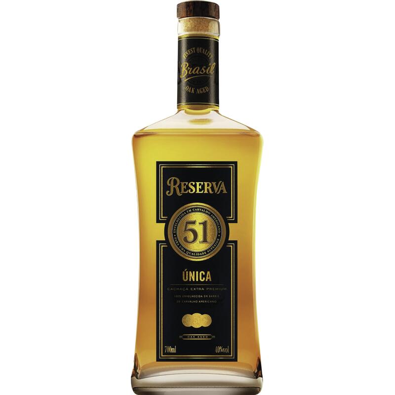 Cachaça 51 Reserva Única Extra Premium 700ml