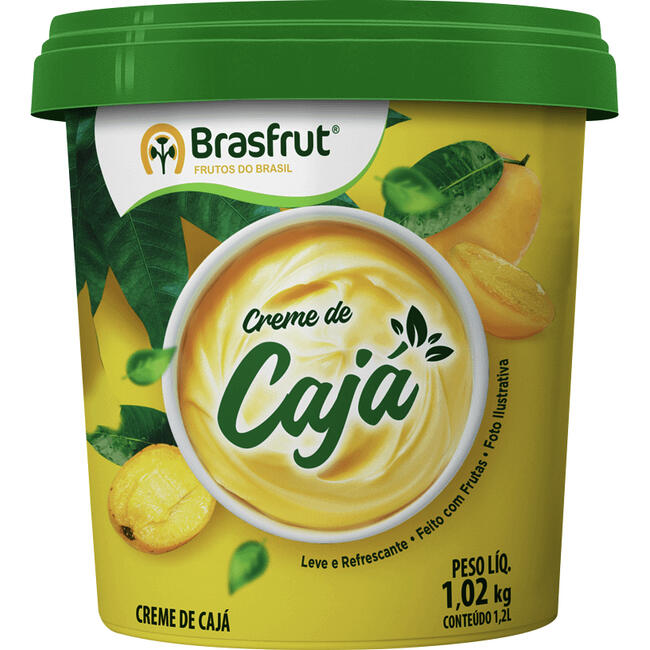 Creme de Cajá Brasfrut Congelado 1,02kg