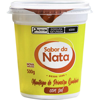 Manteiga Sabor da Nata Com sal 500g