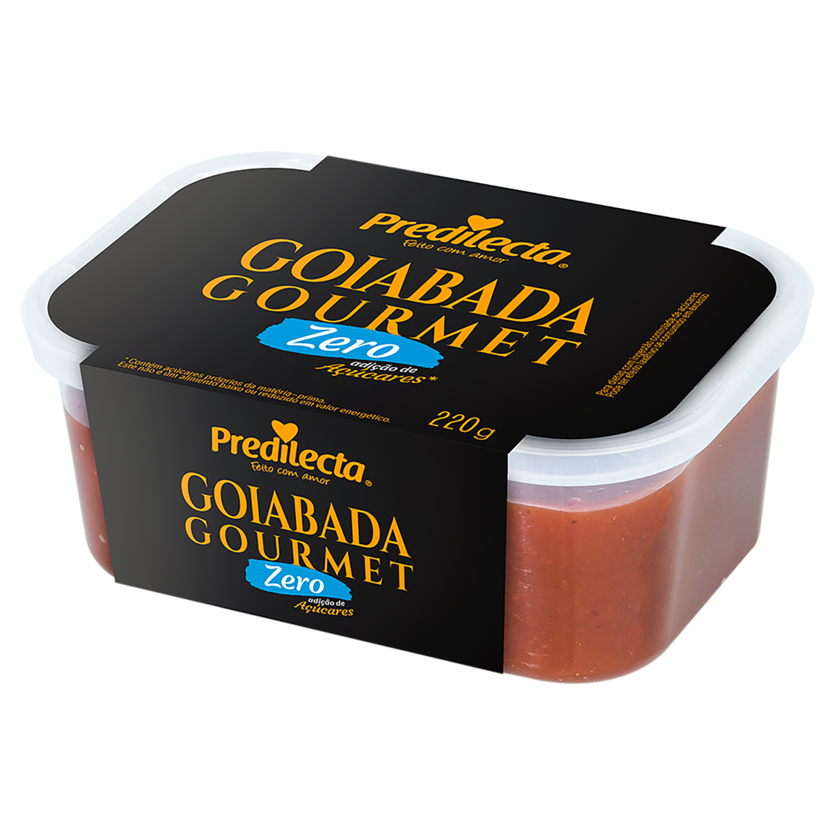 Goiabada Gourmet Zero Açúcar Predilecta 220g