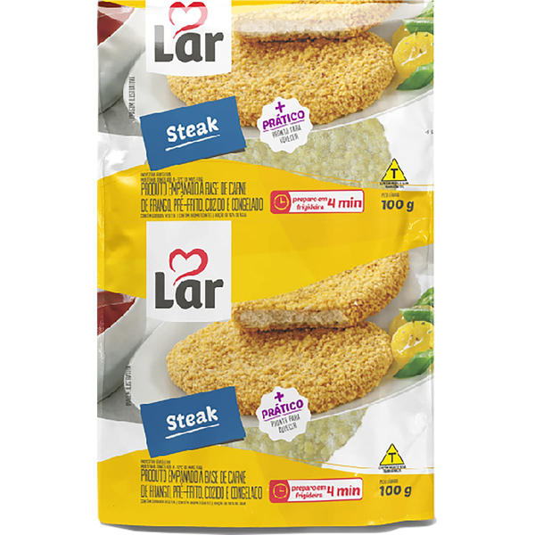 Steak de Frango Lar 100g