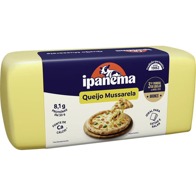 Queijo Mussarela Ipanema Preço por quilo na peça