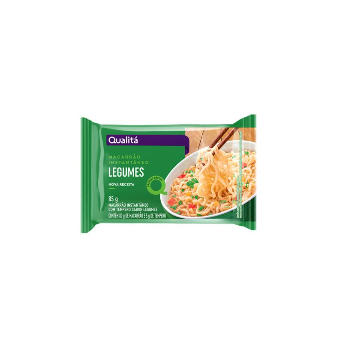 Macarrão Instantâneo QUALITÁ Sabor Legumes 85g