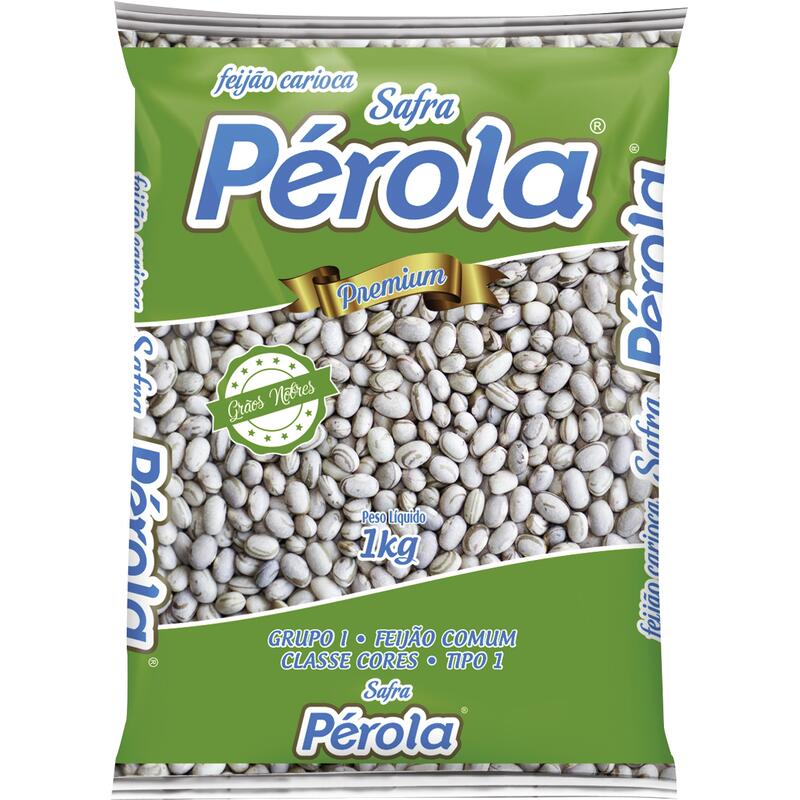 Feijão Carioca Pérola Tipo 1 1kg