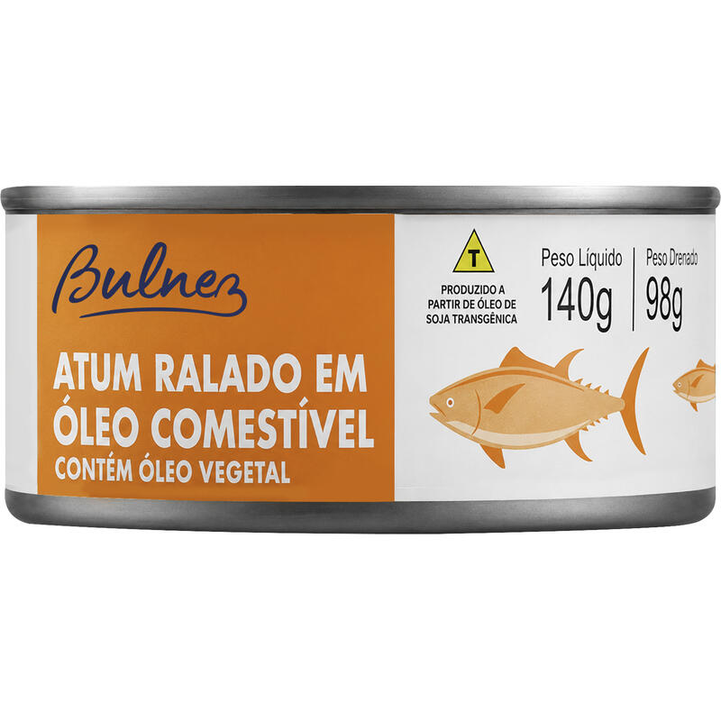 Atum Ralado Bulnez Óleo 98g