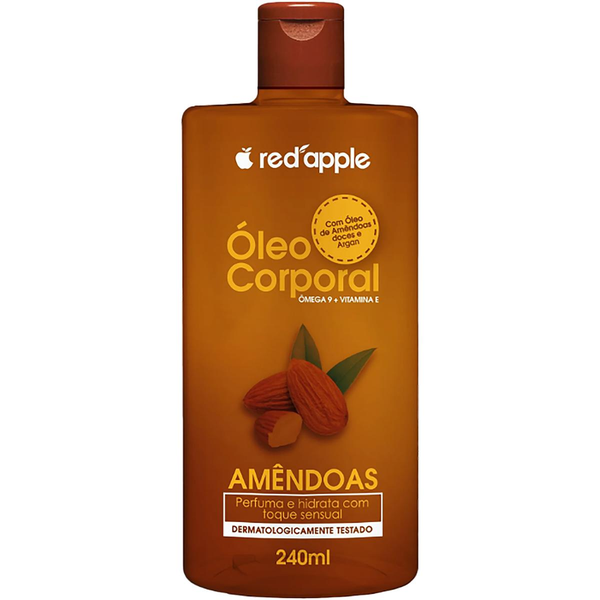 Óleo Corporal Red Apple 240ml - Amêndoas