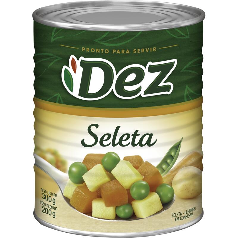 Seleta de Legumes Dez+ 200g