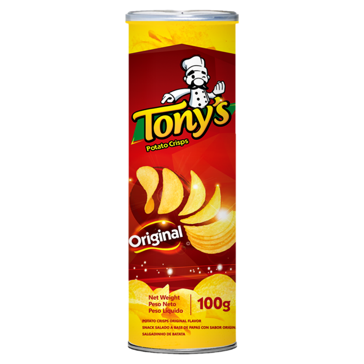 Batata Salgadinho de Original Tony's Tubo 100g