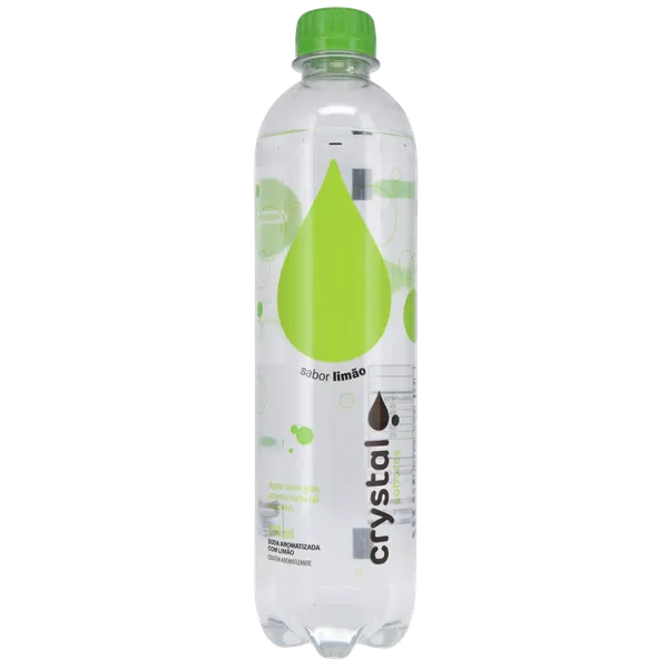 Água Sparkling Crystal 510ml - Limão - Pet