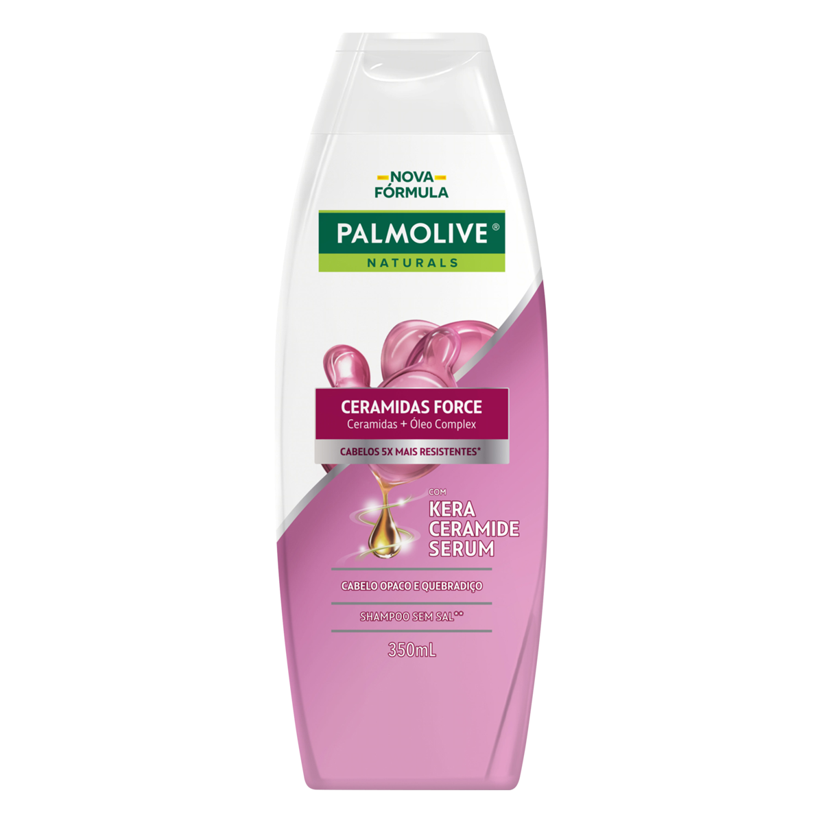 Shampoo Palmolive Naturals Ceramidas Force Frasco 350ml