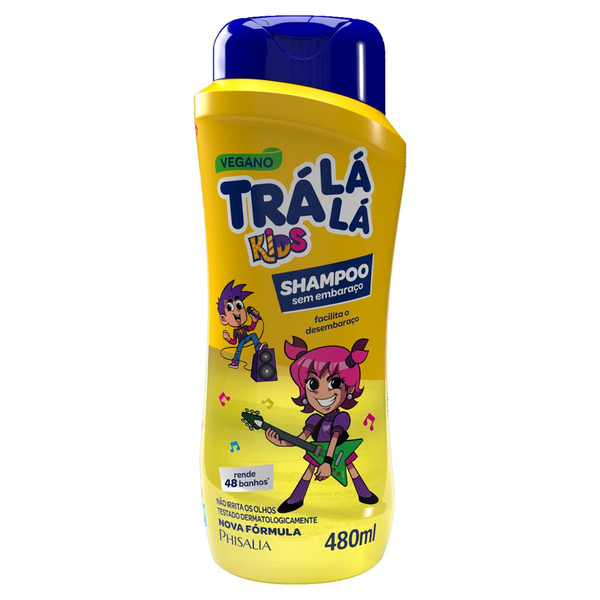 Shampoo Trá Lá Lá Kids 480ml - Sem Embaraço