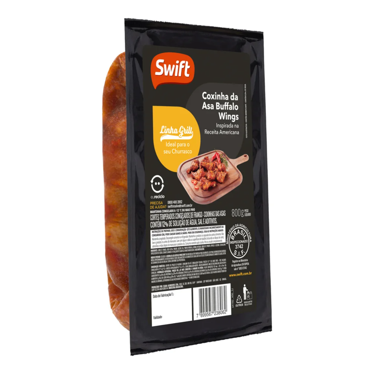 Coxinha Buffalo Wings Swift 800G