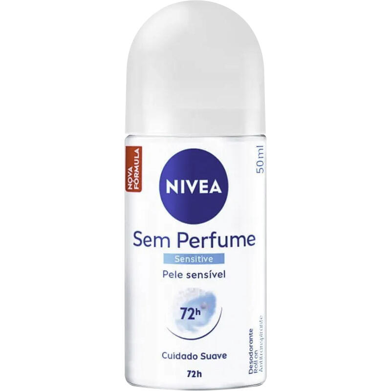Desodorante Roll-On Nivea Sem Perfume 50ml