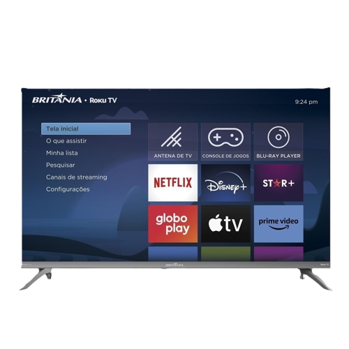 Tv Britânia Led 32 Polegadas Roku B32cra