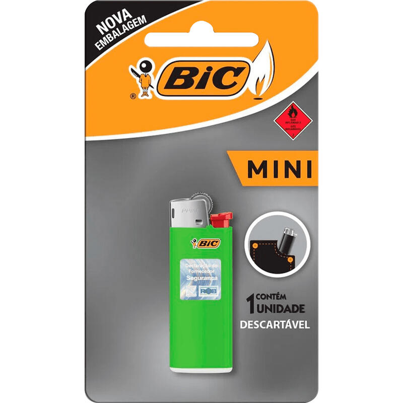Isqueiro Bic Mini J5 un