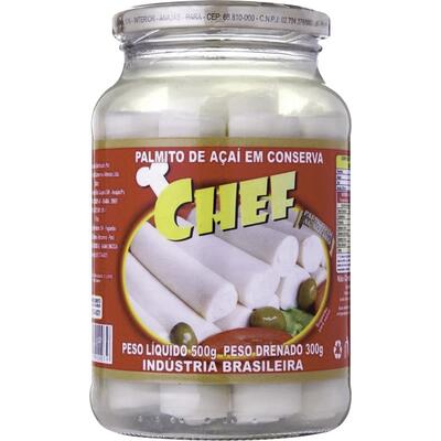 Palmito de Açaí Chef Inteiro 300g
