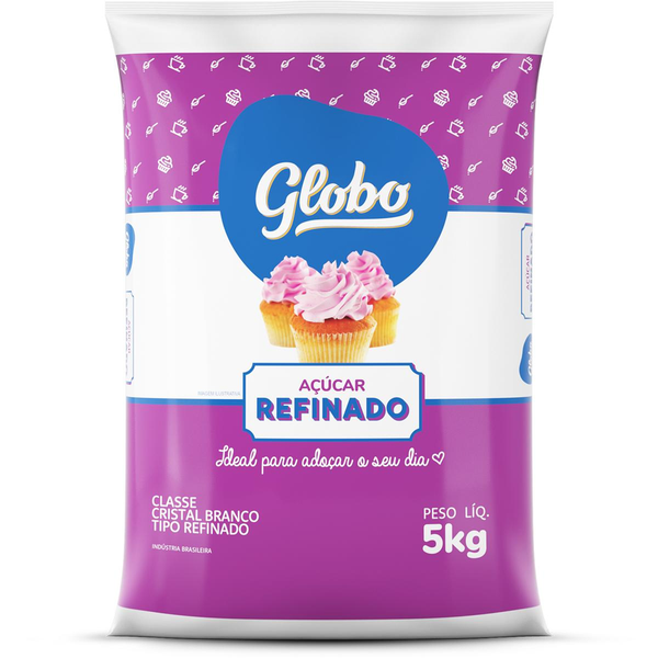 Açucar Refinado GLOBO 5kg