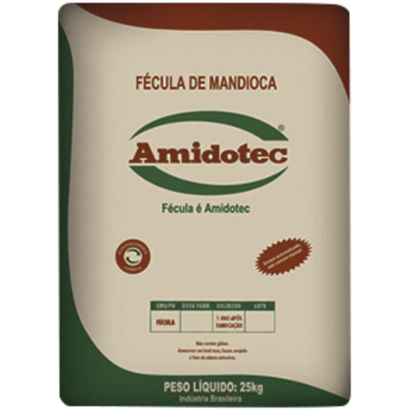 Fécula de Mandioca Amidotec Doce 25kg