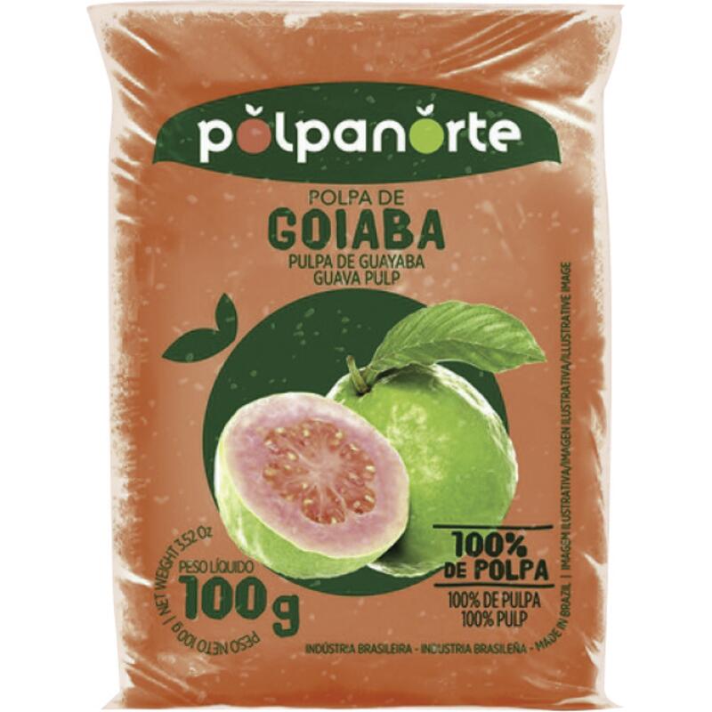Polpa de Fruta Polpanorte Goiaba 100g