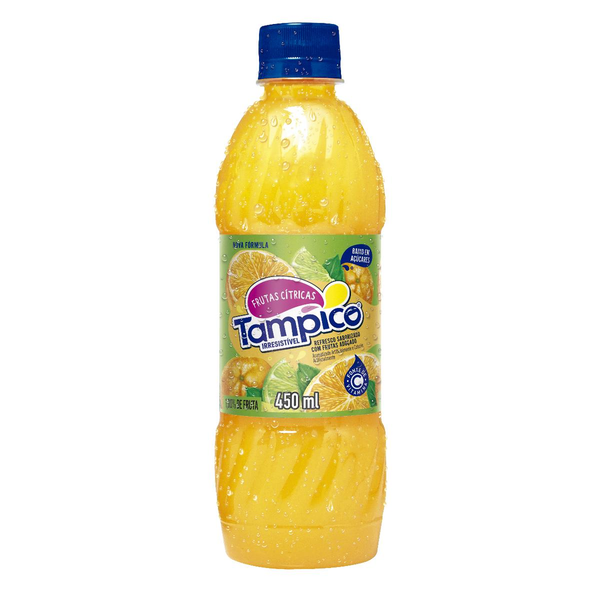 Suco Tampico 450ml - Frutas Cítricas - Pet