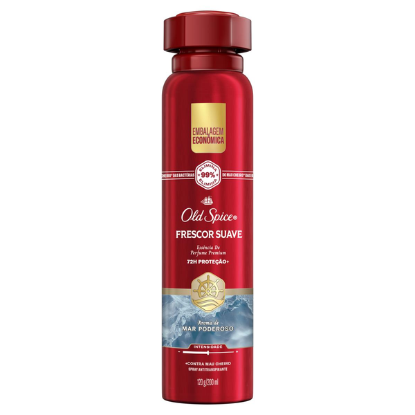 Desodorante Antitranspirante Aerossol OLD SPICE Brisa do Mar 200ml