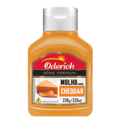 Molho De Cheddar Oderich 220g