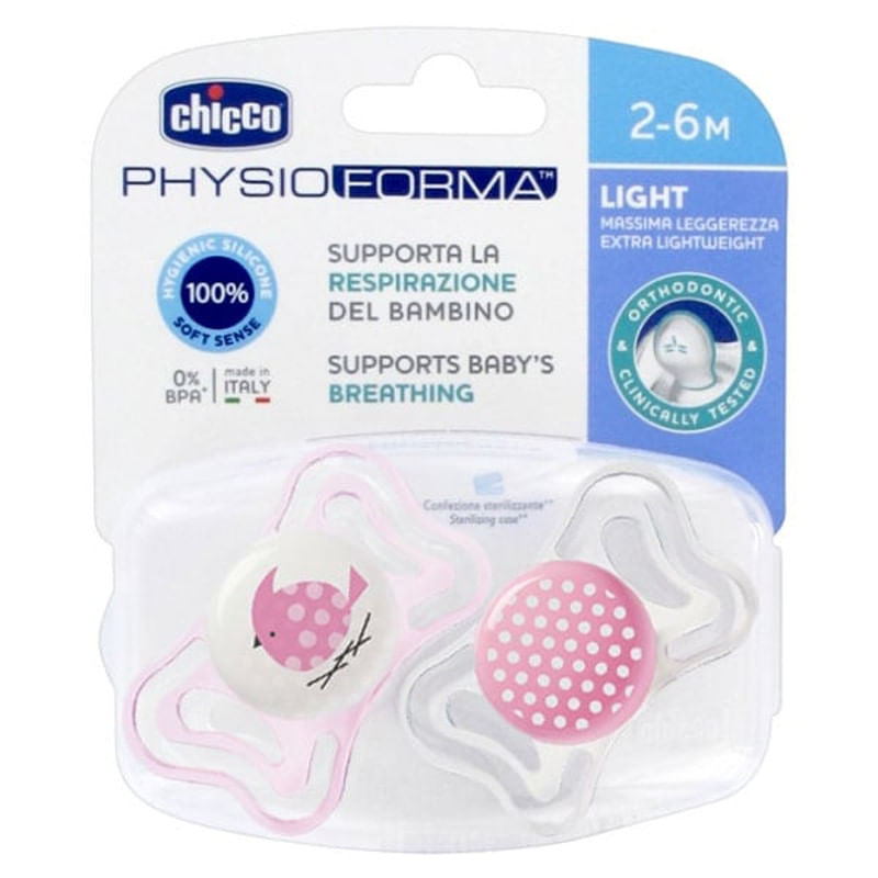 Chupeta CHICCO 2-6M Physio Light