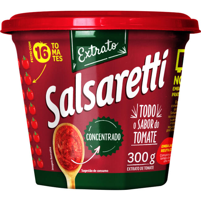 Extrato de Tomate SALSARETTI 300g