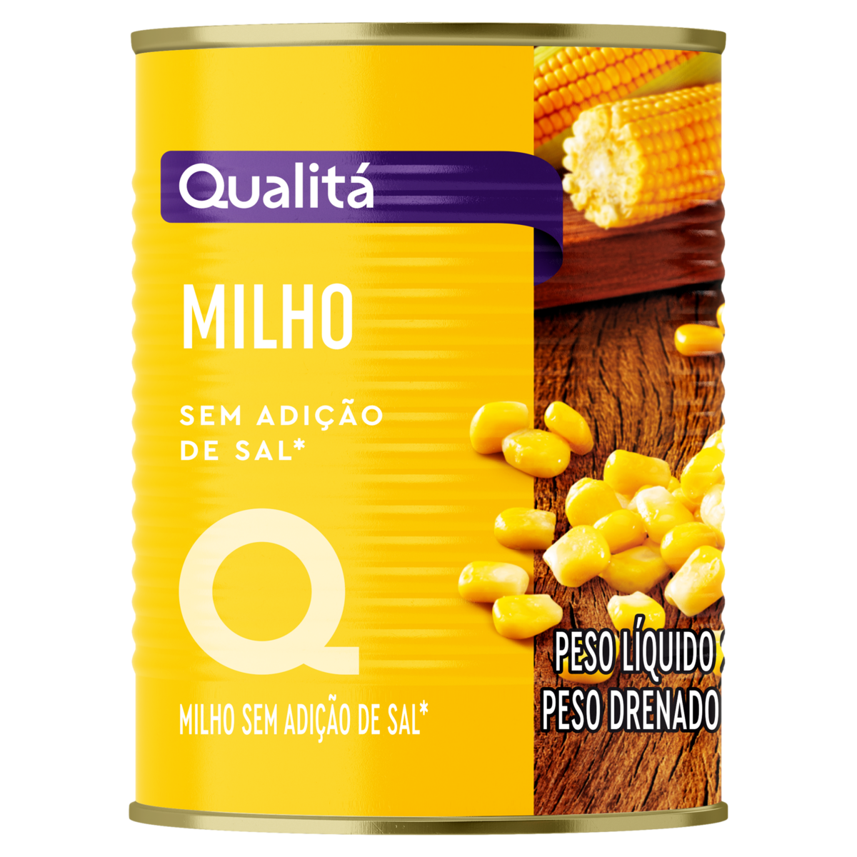Milho Verde em Conserva Qualitá Lata 170g