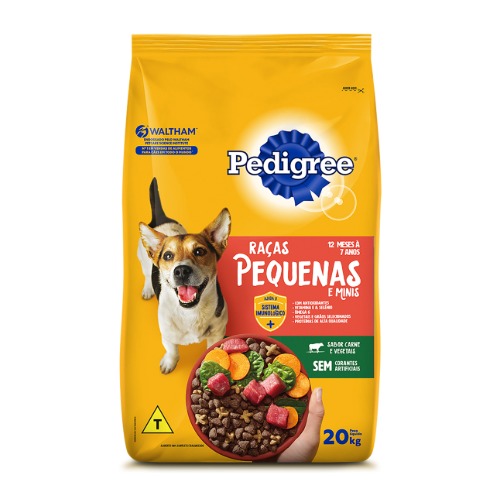 Ração Pedigree Raças Pequenas 20kg